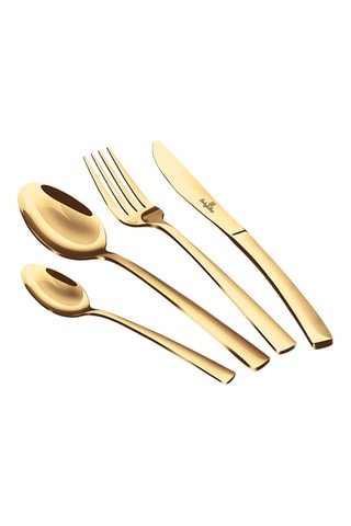 Cubertería de acero inoxidable - 24 piezas