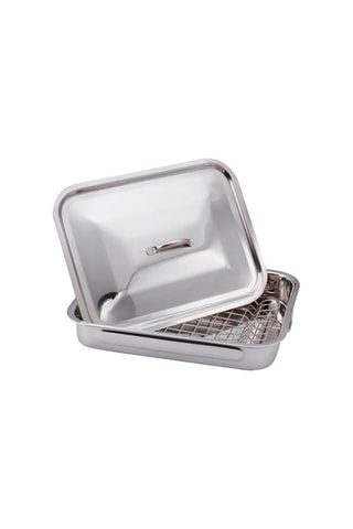 Fuente para asar de acero inoxidable Blaumann - 37 × 27,5 × 6 cm