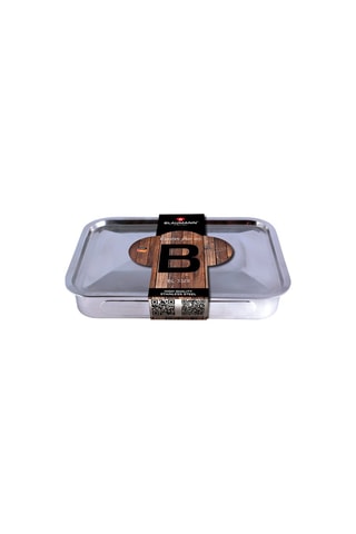 Fuente para asar de acero inoxidable Blaumann - 37 × 27,5 × 6 cm