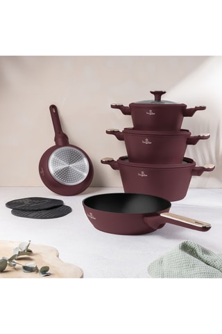 Batería de cocina Leonardo Nordic - 10 piezas