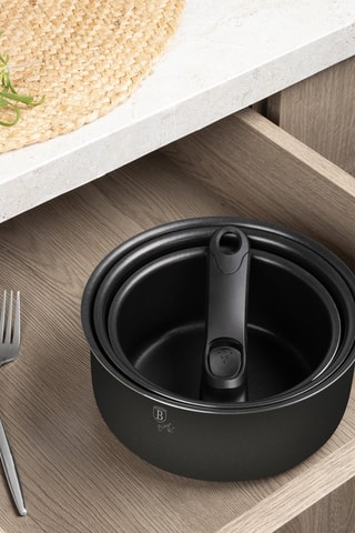 Batería de cocina con revestimiento de titanio Anthracite - 13 piezas