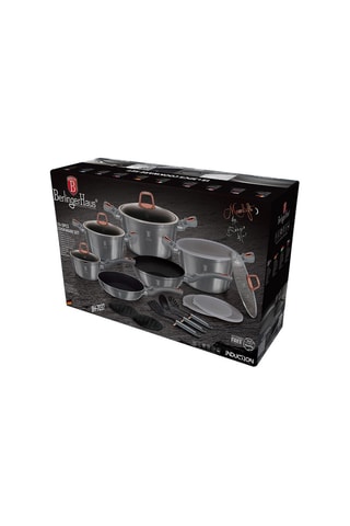 Batería de cocina con revestimiento de titanio Moonlight - 18 piezas