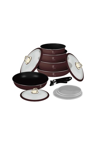 Batería de cocina con revestimiento de titanio Leonardo Collection - 12 piezas