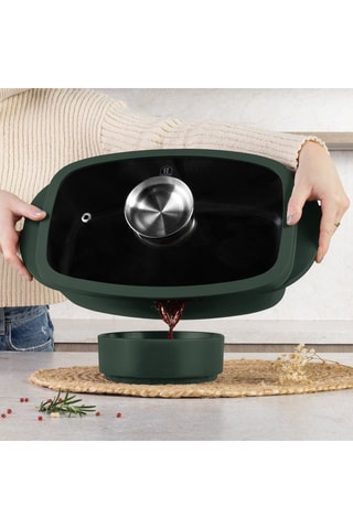 Asador Matte Green – 6 l