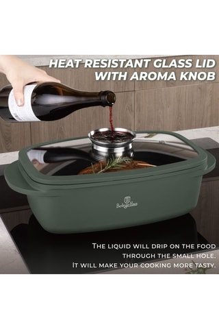 Asador Matte Green – 6 l