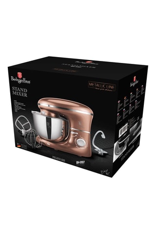 Batidora de pie de acero inoxidable Metallic Line - 1300 W - 6 velocidades 