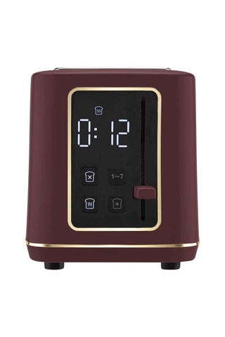 Tostadora de acero inoxidable Leonardo - 2 ranuras - 870 W