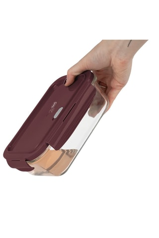 3 recipientes de vidrio de borosilicato Leonardo - 570/840/1180 ml