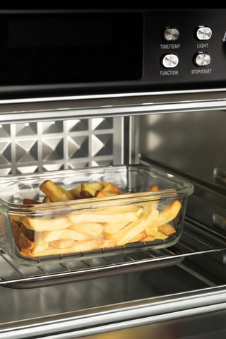 3 fiambreras de vidrio de borosilicato con tapas de plástico sin BPA Matte Green - 57-118 cl