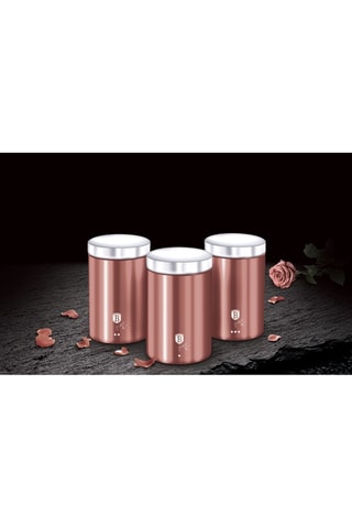 3 botes de acero inoxidable I-rose - 11 cm