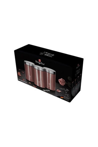 3 botes de acero inoxidable I-rose - 11 cm