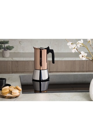 Cafetera de acero inoxidable - 9 tazas