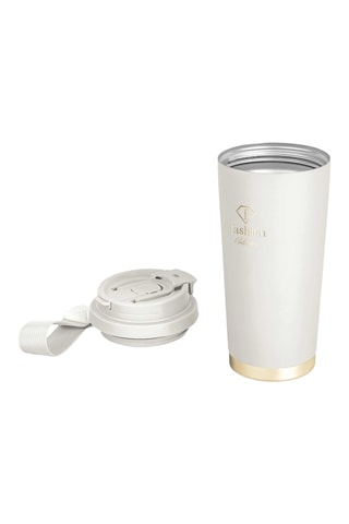 Taza de viaje de acero inoxidable - 0,5 l