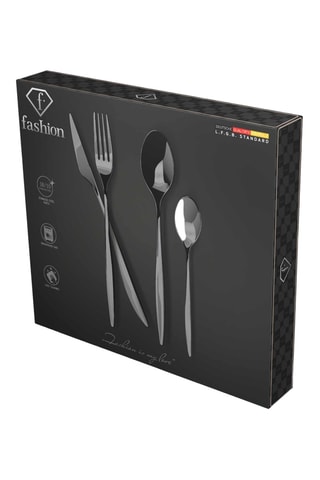 Cubertería de acero inoxidable - 24 piezas