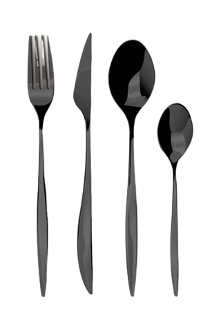 Cubertería de acero inoxidable - 24 piezas