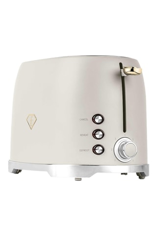 Tostadora de acero inoxidable - 850 W - 2 ranuras