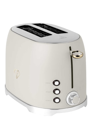 Tostadora de acero inoxidable - 850 W - 2 ranuras