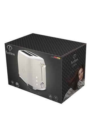 Tostadora de acero inoxidable - 850 W - 2 ranuras