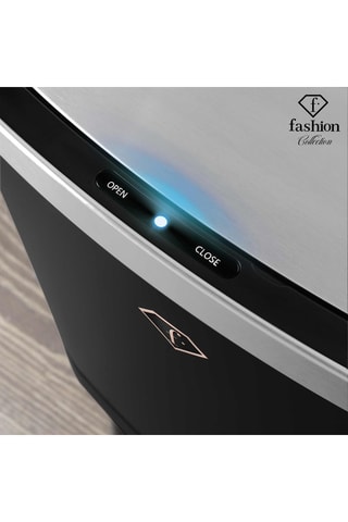 Papelera de acero inoxidable con sensor - 30 l