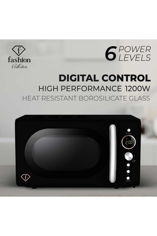 Microondas de vidrio de borosilicato - 700 W