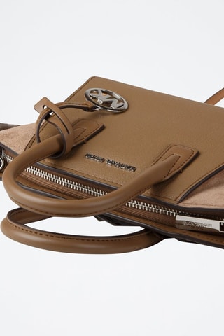 Bolso de piel - Beige