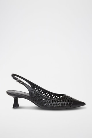 Zapatos de tacón - Dorado y negro