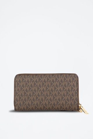 Cartera de piel - Marrón