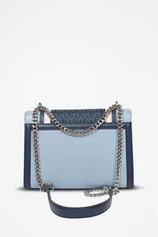 Sac bandoulière - Blanc et bleu