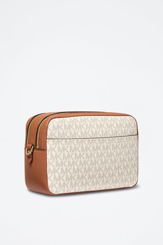 Bandolera - Beige y marrón