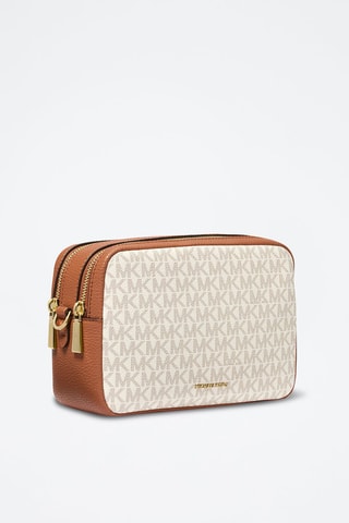 Bandolera - Beige y marrón