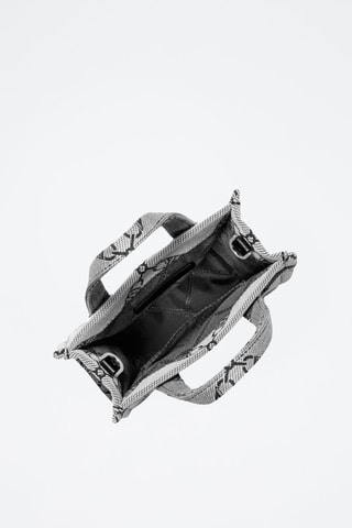 Bandolera - Blanco y negro