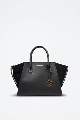 Bolso de piel Avril - Negro