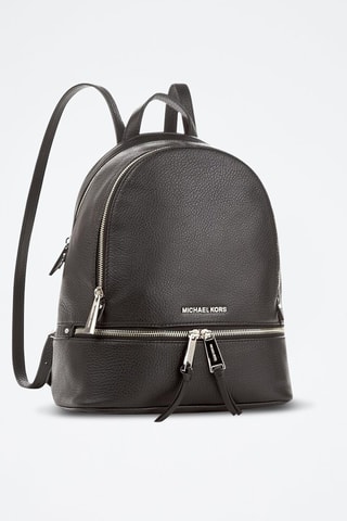 Mochila de piel - Negro