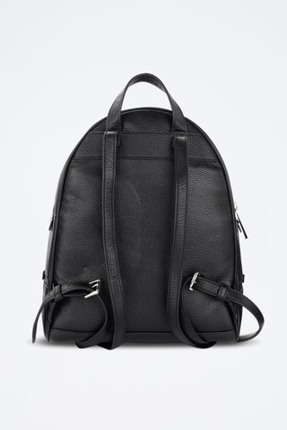 Mochila de piel - Negro