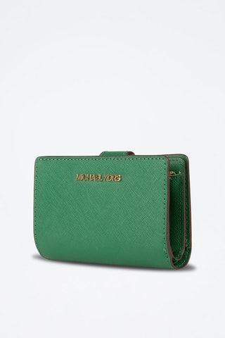 Cartera de piel - Marrón