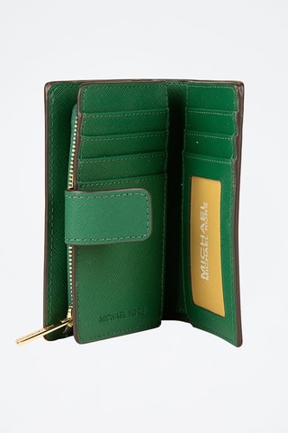 Cartera de piel - Marrón