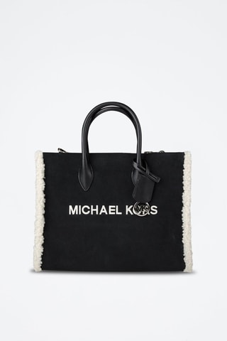 Bolso de nobuk - Negro