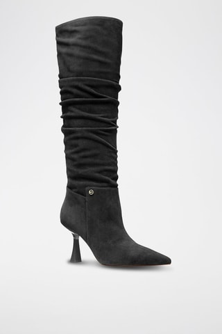 Botas de nobuk - Negro