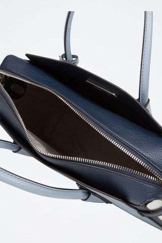 Bolso Mercer - Blanco y plateado