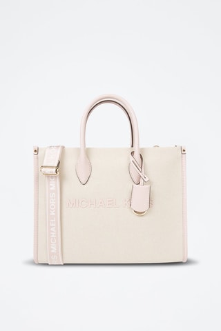 Bolso - Beige y rosa