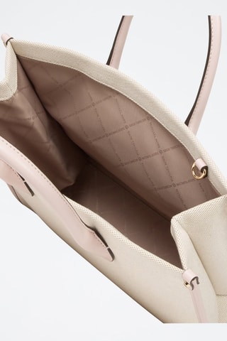 Bolso - Beige y rosa