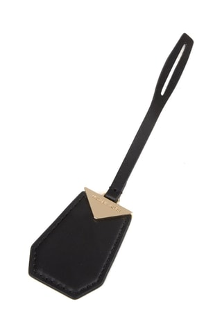 Colgante de piel - Negro y blanco