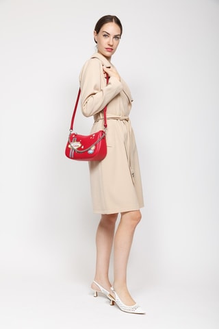 Bolso - Blanco y plateado