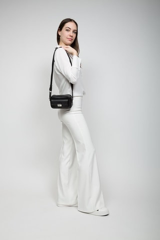 Bandolera de piel Bradshaw - Negro