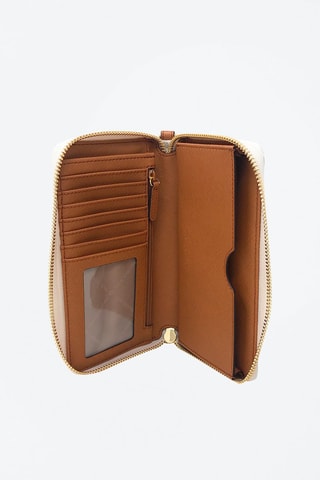 Cartera de piel - Blanco