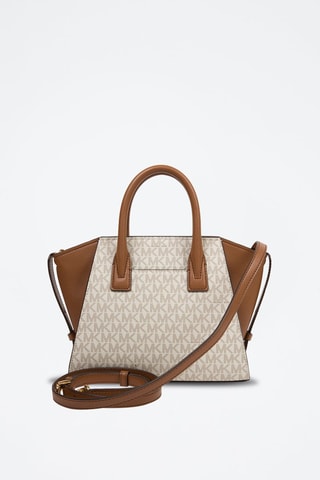 Bolso - Blanco y marrón