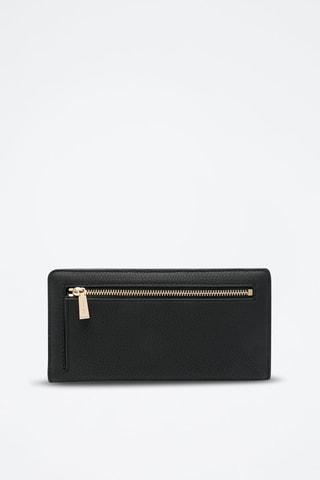 Cartera de piel - Negro