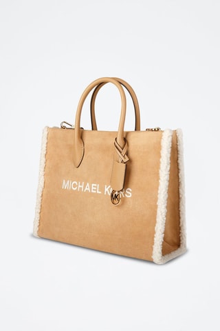 Bolso de nobuk - Marrón