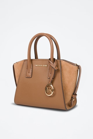 Bolso de piel Avril - Marrón