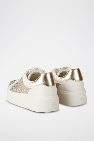 Zapatillas con plataforma - Beige